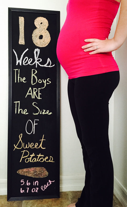 Twins | 18 Week Bumpdate