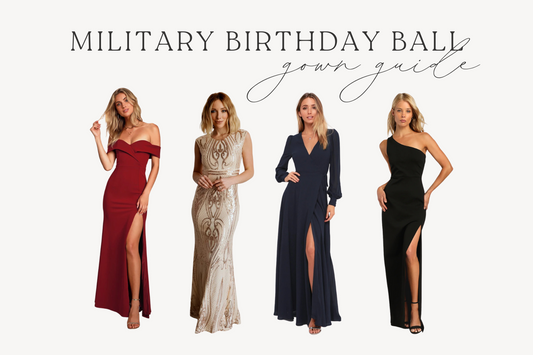 Military Birthday Ball Gown Guide