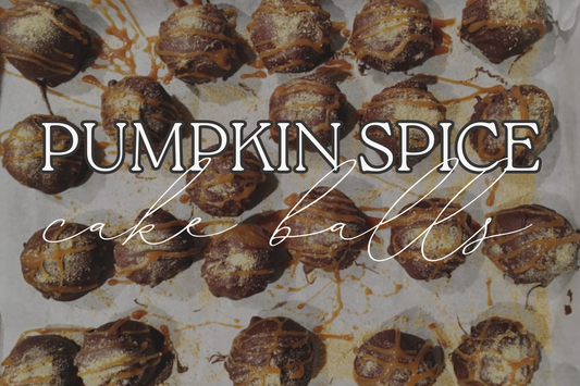 Pumpkin Spice Cake Balls