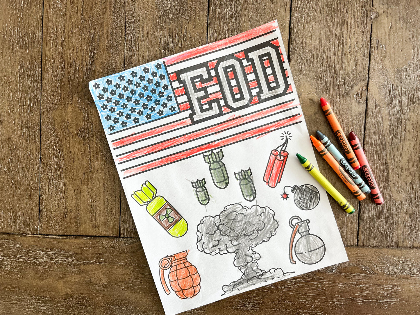 EOD Coloring Page