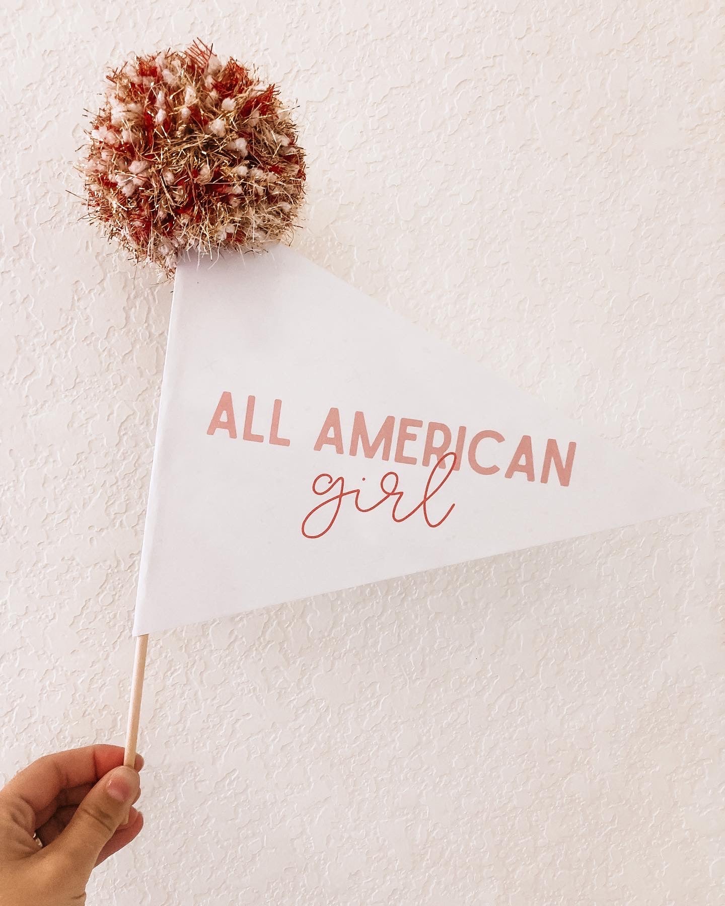 Fourth of July Pennant Flags