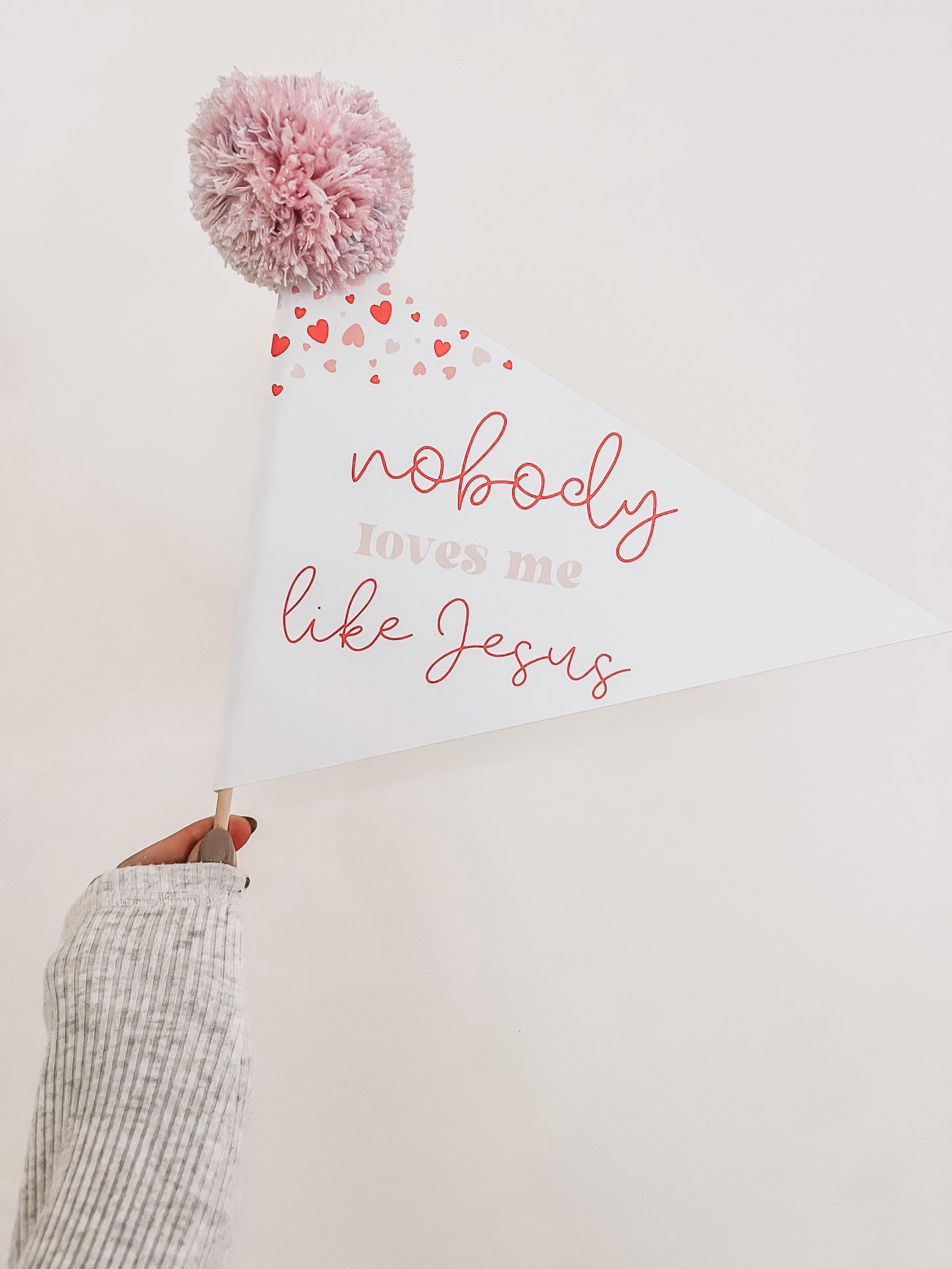 Valentine's Day Pennant Flags
