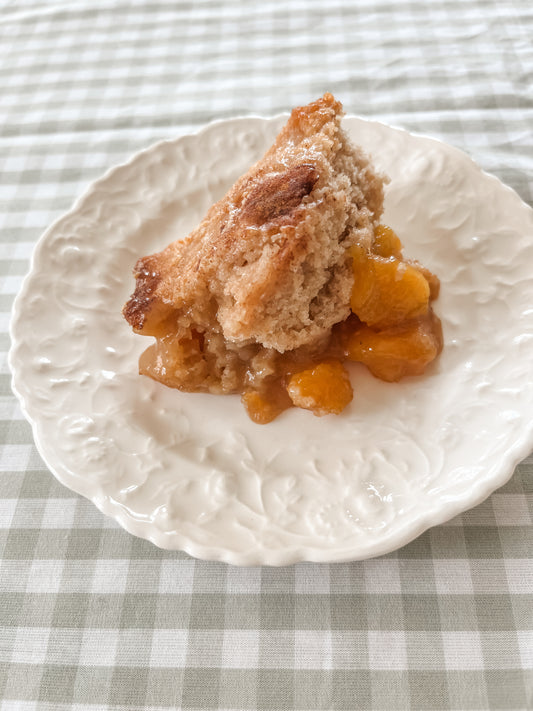Southern Peach Cobbler