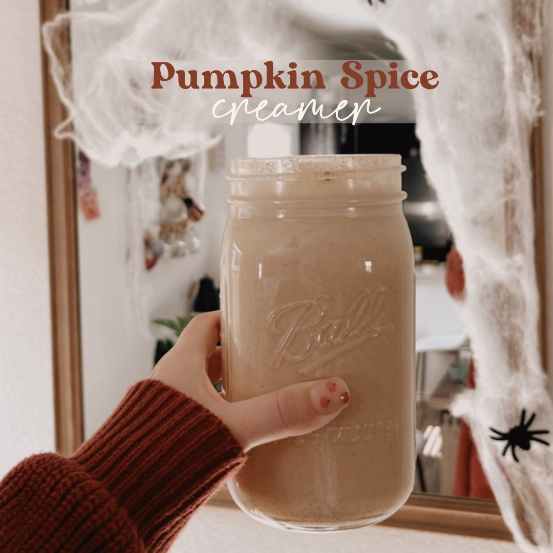 Homemade Pumpkin Spice Creamer