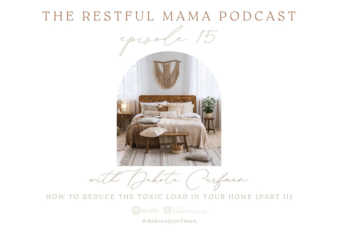 Episode 015: How to Reduce the Toxic Load in Your Home (Part II)